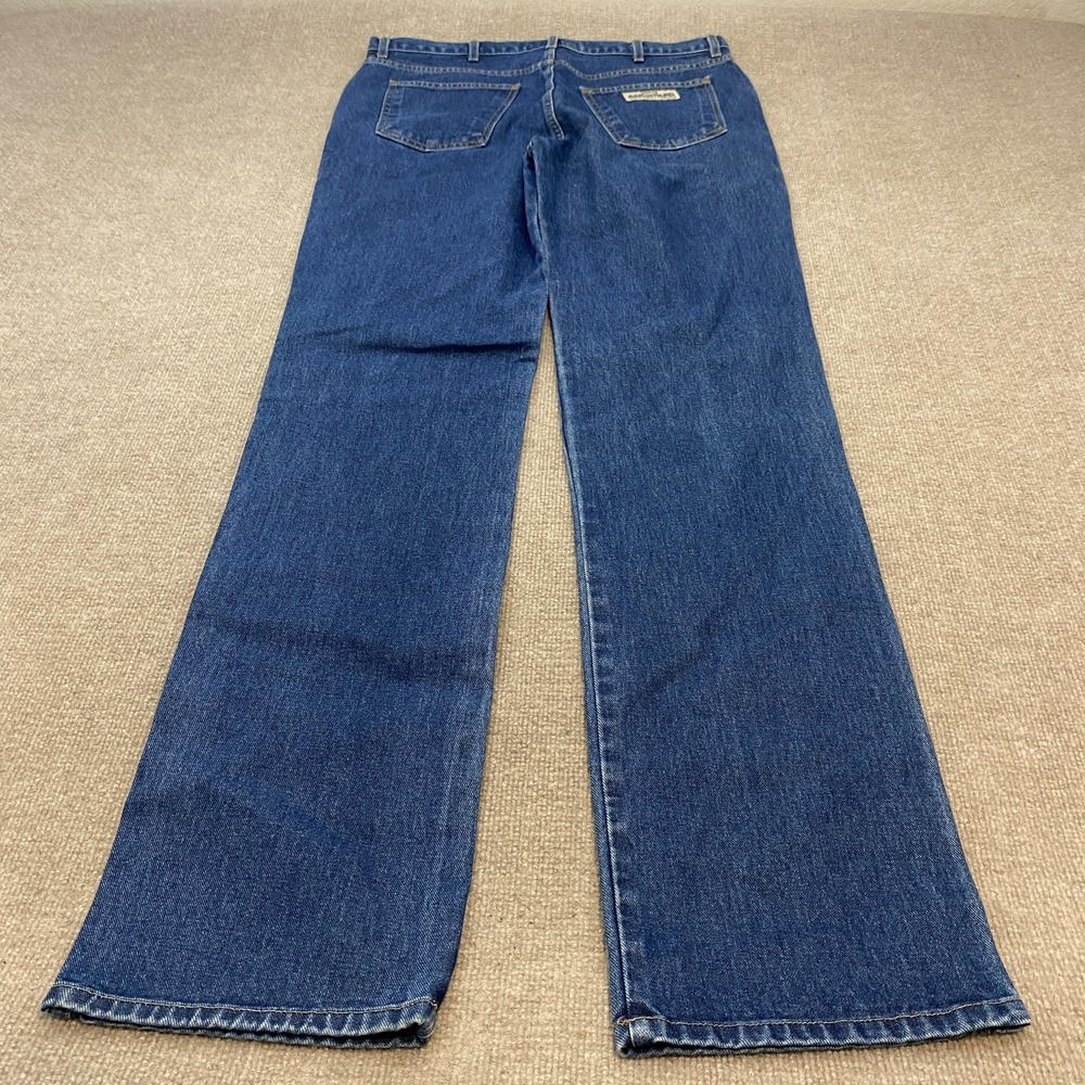 Schaefer Outfitter Jeans Mens 36x38 Blue Ranch Hand 1800 Cowboy Straight USA
